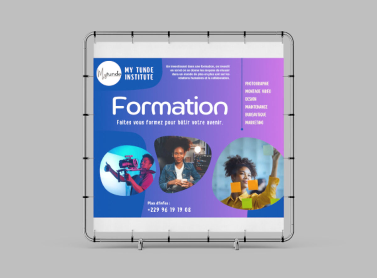 My Tunde Institute — Affiche d'offre de formation