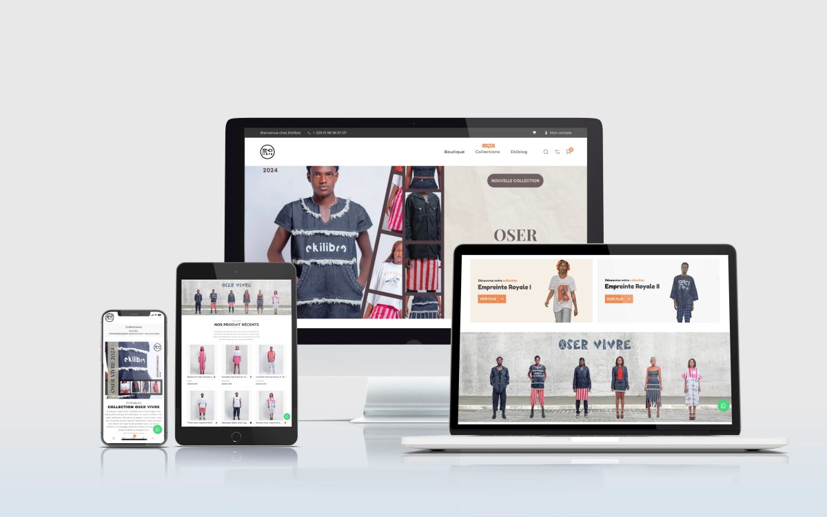 Ekilibre Design — Marketplace de mode africaine